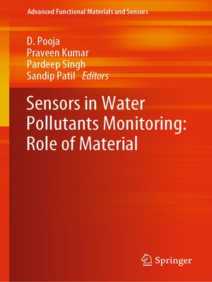 cover image of Sensors in Water Pollutants Monitoring